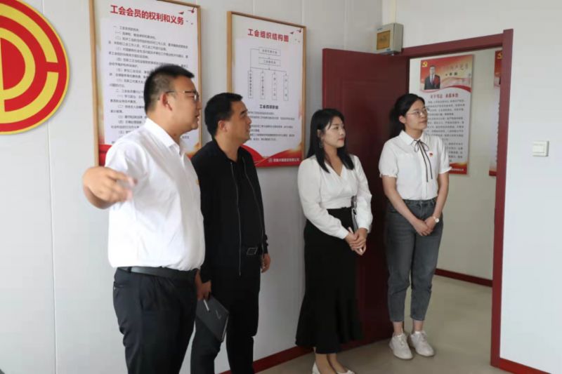 河南旭阳光电科技有限公司党支部书记到公司参观学习交流党建工作